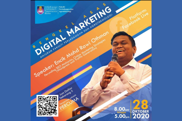 Digital Marketing Workshop: UiTM x Rawi