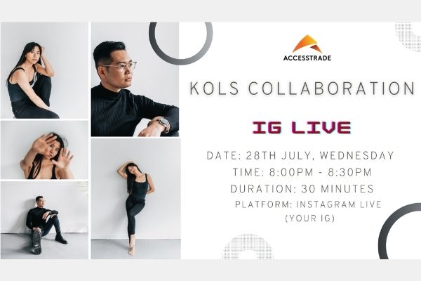 KOLs Collaboration: IG Live 