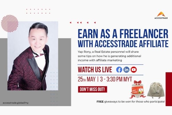 Earn As A Freelancer With ACCESSTRADE Affiliate