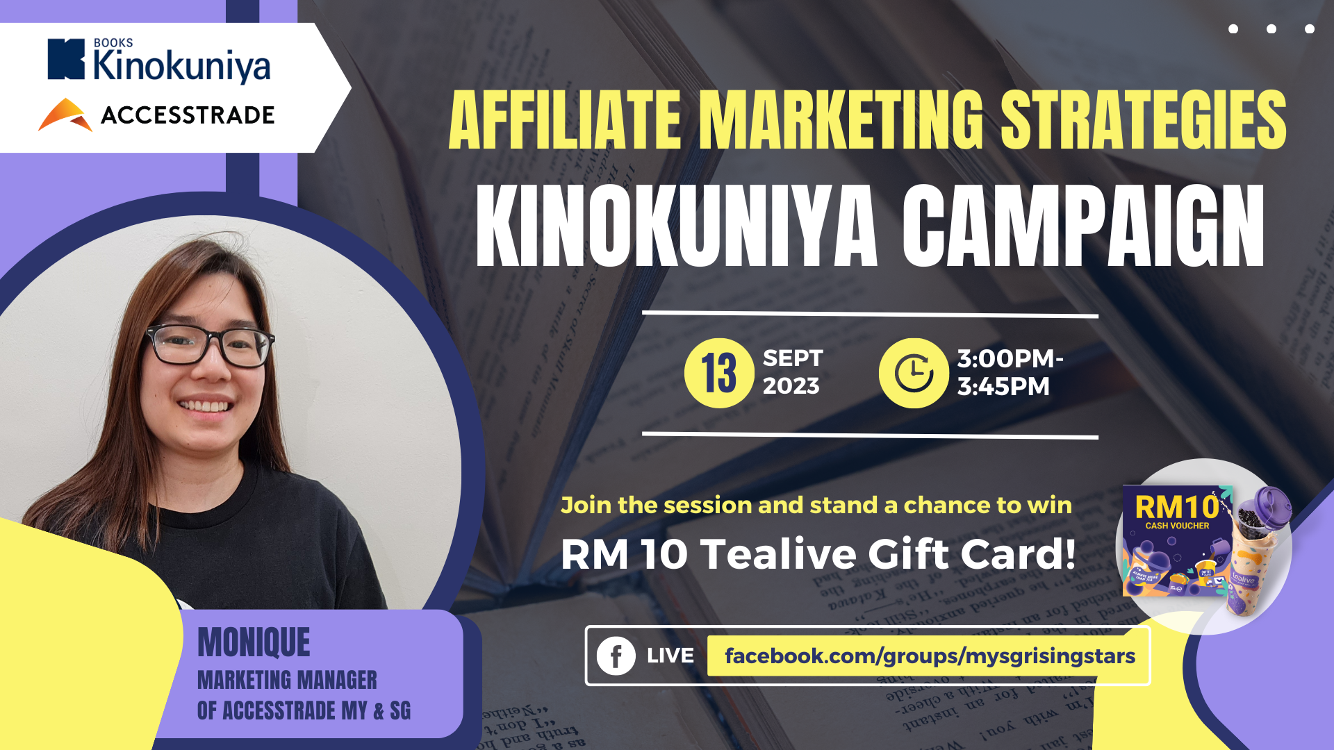 Affiliate Marketing Strategies for Kinokuniya Campaign