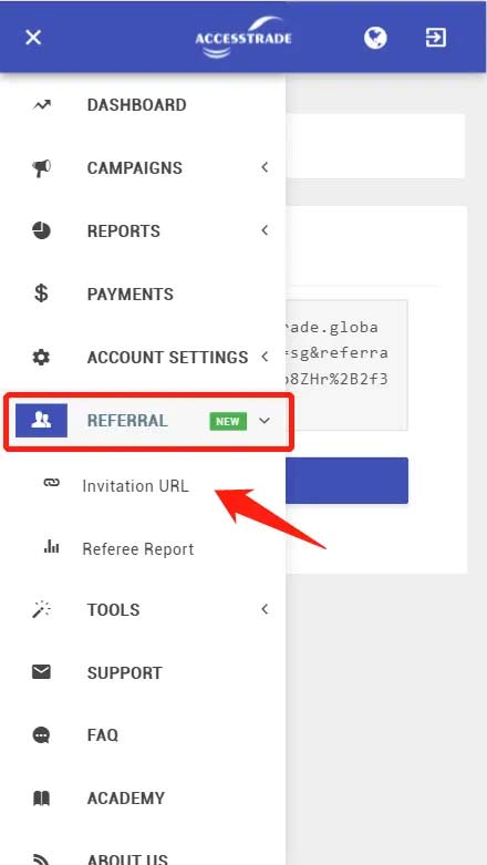 Refer a Friend - ACCESSTRADE Referral Program